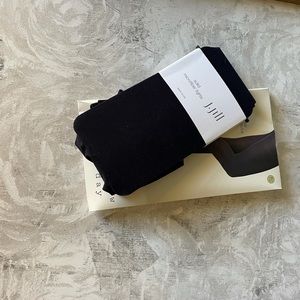 J Jill and New Day Tights Navy Blue